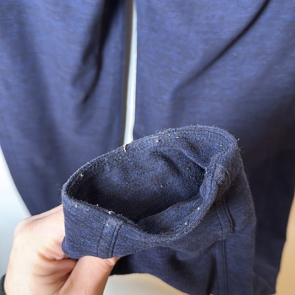 Lululemon Pants Women 6 Heathered Hero Blue Athletic Activewear Run On Jogger - Picture 10 of 12